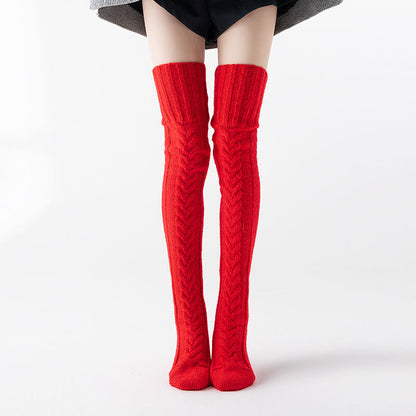 Knitted Knee Stockings SE21932