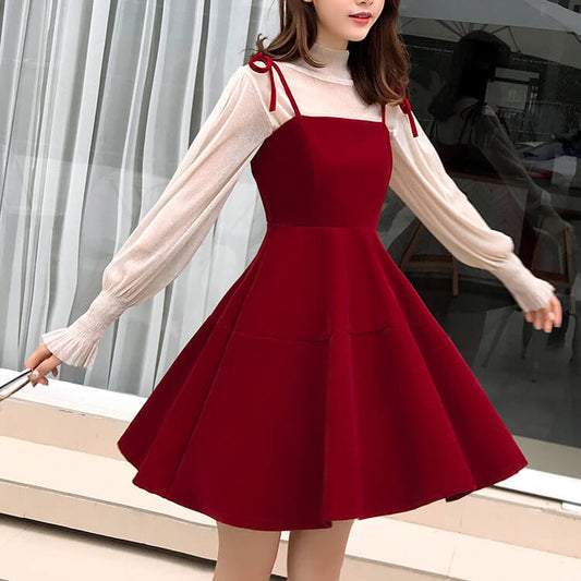 Suspender Temperament Elegant Dress SE20860