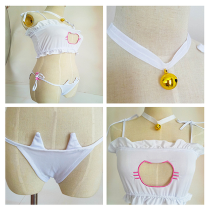 Kawaii Cats Lingerie Set  SE6306