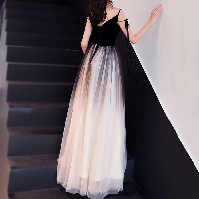 Lace Gradient Mesh Dresses SE20450
