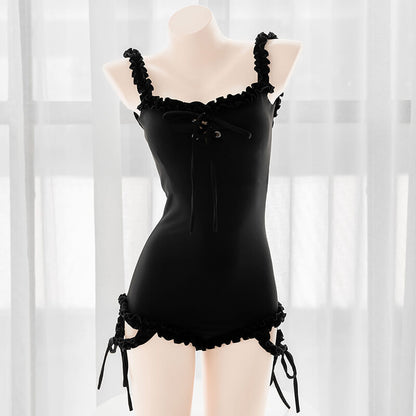 Lace Black Swimsuit SE21835