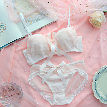 Lace Bow Lingerie Set SE21977