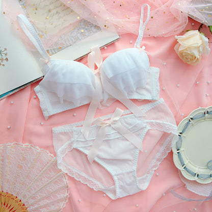 Lace Bow Lingerie Set SE21977