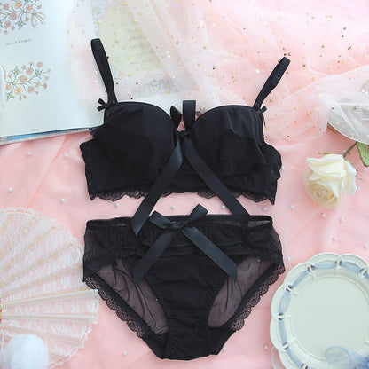 Lace Bow Lingerie Set SE21977