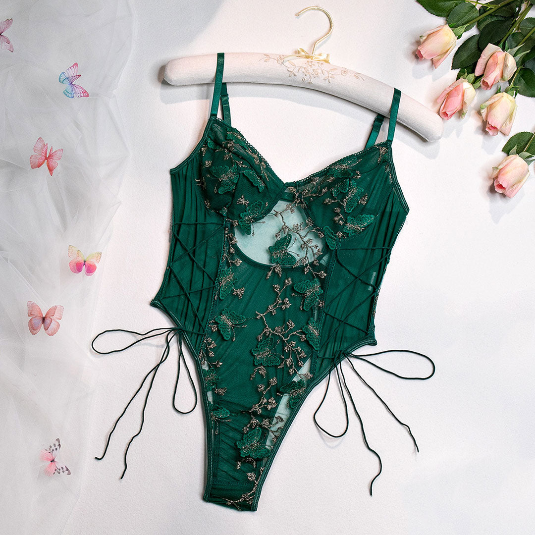 Lace Butterfly Flower Lingerie SE22619