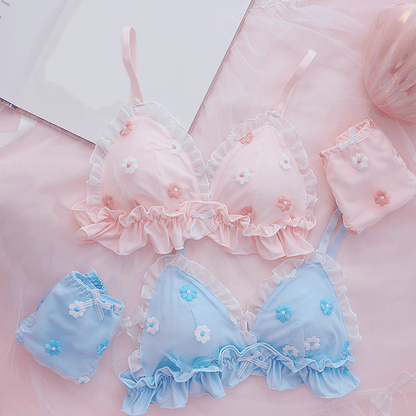 Lace Flower Bow Underwear SE22015