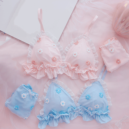 Lace Flower Bow Underwear SE22015