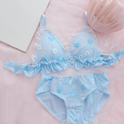 Lace Flower Bow Underwear SE22015