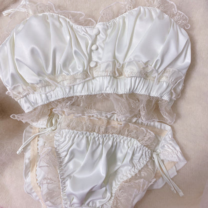 Lace Flower Bra Set SE22125
