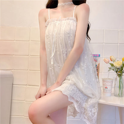 Lace Flower Pajama Dress SE22209