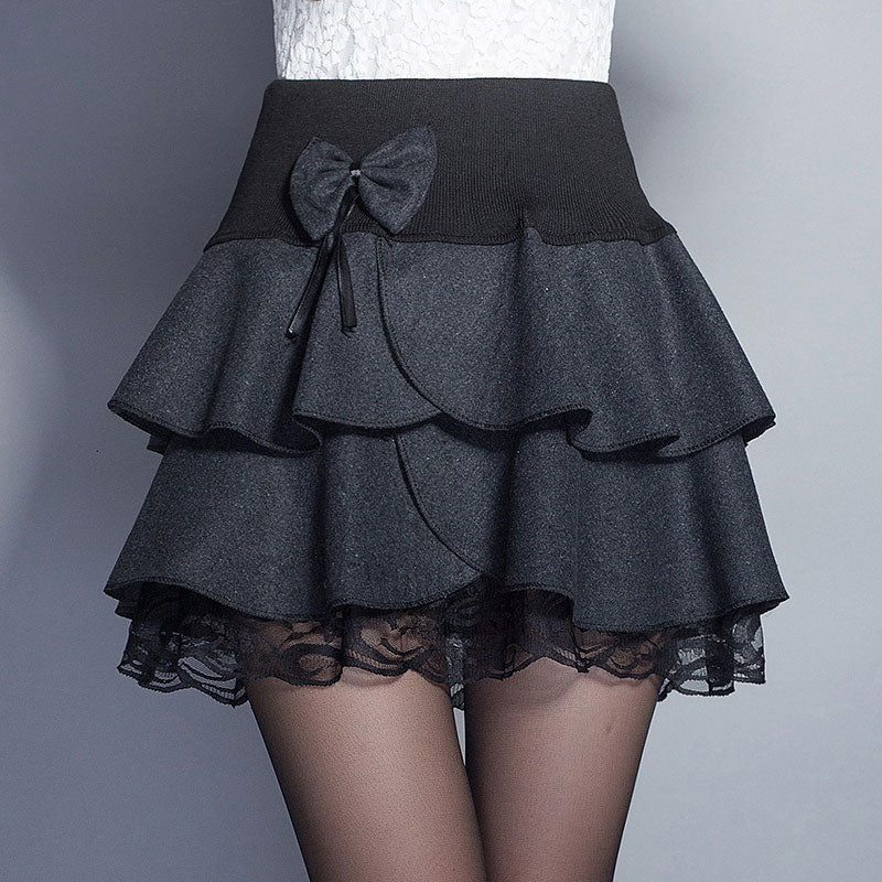 Lace Women Bow Skirt SE8907