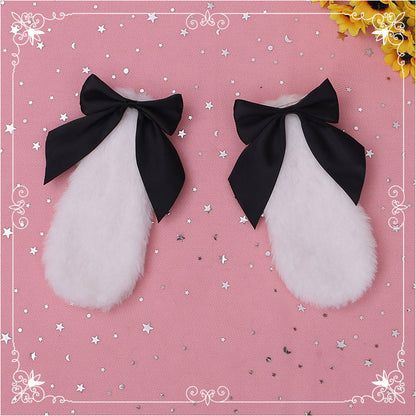 Lolita Bow Bunny Ear Hairpin SE22225