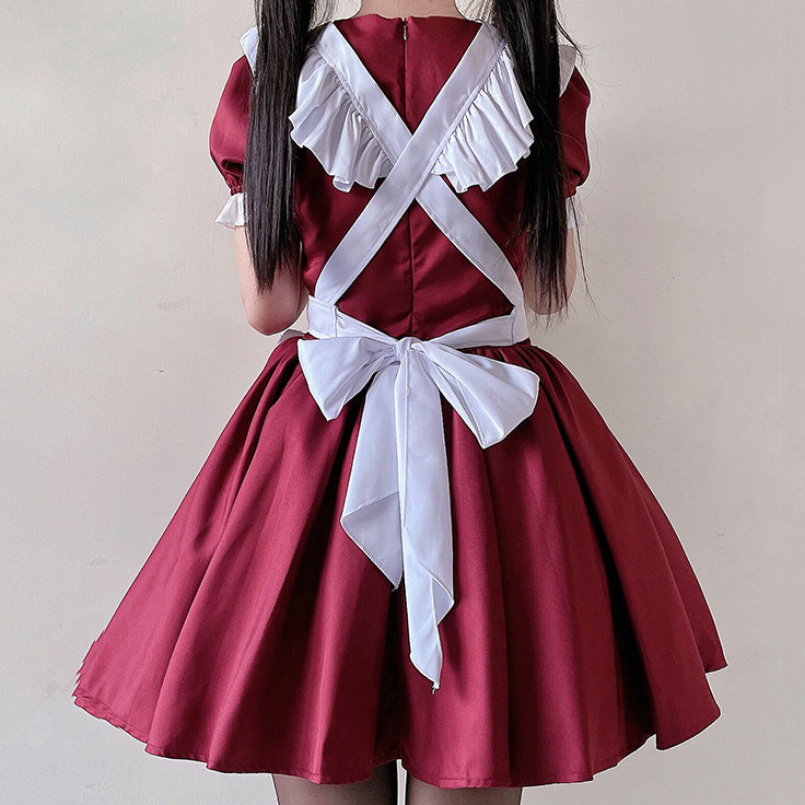 Lolita Bow Maid Dress SE22040