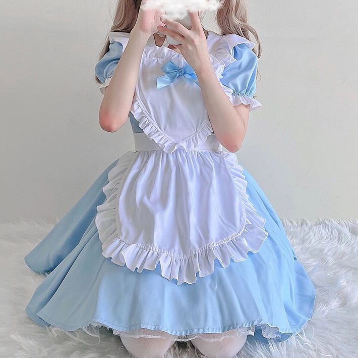 Lolita Bow Maid Dress SE22040