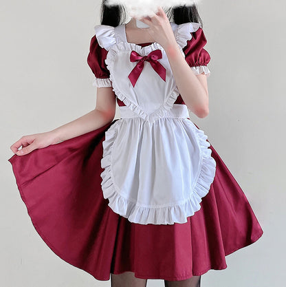 Lolita Bow Maid Dress SE22040