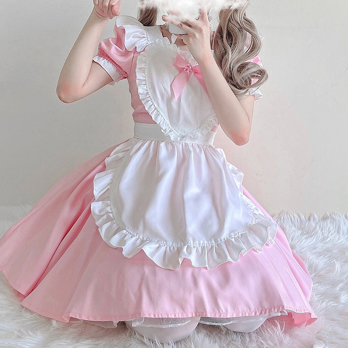 Lolita Bow Maid Dress SE22040