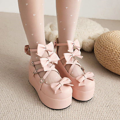 Lolita Bow Platform Shoes SE22240