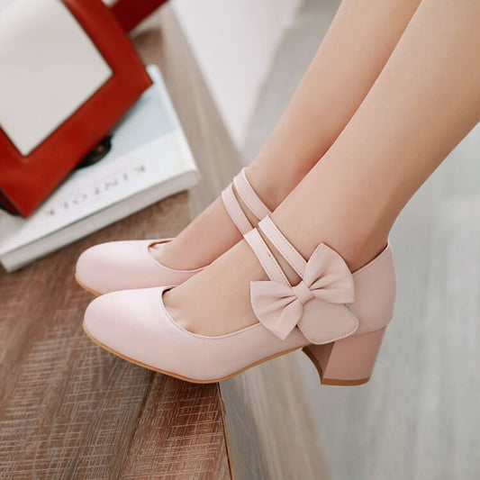 Lolita Bow Shoes SE21518