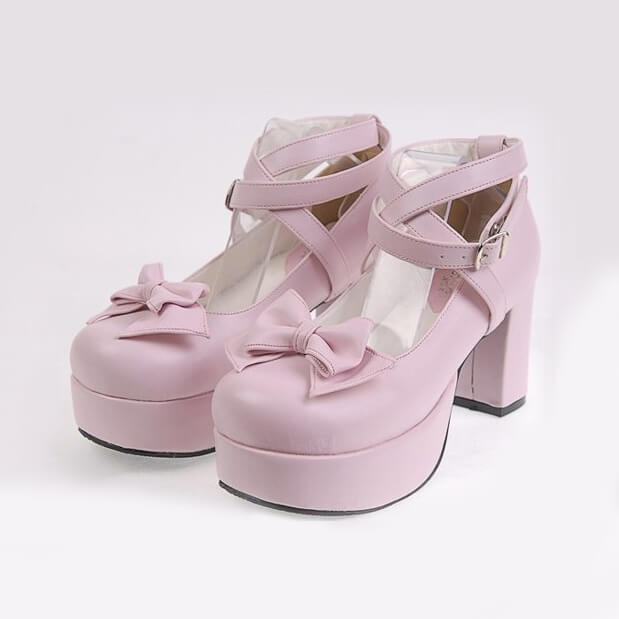 Lolita Bow Shoes SE21721