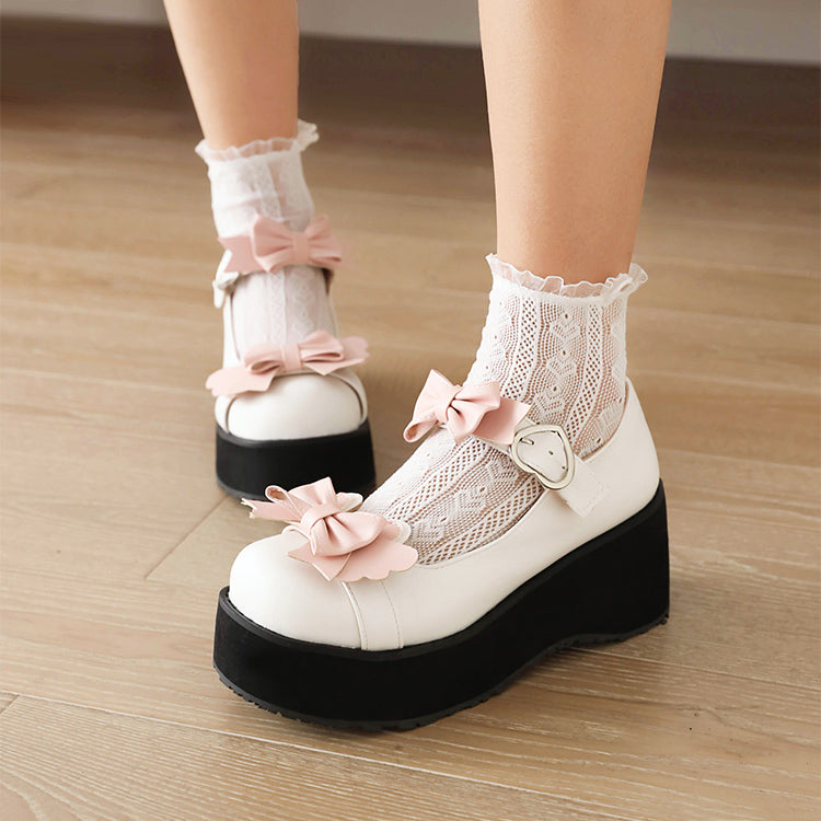 Lolita Bunny Bow Shoes SE22107