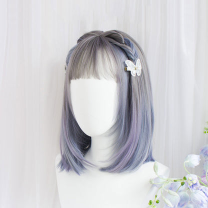 Lolita Gray Purple Wig SE22198