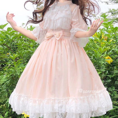 Lolita Lace Bow Dress SE21036