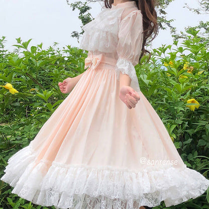 Lolita Lace Bow Dress SE21036