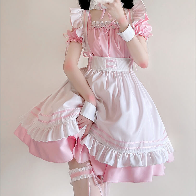 Lolita Lace Maid Dress SE21641