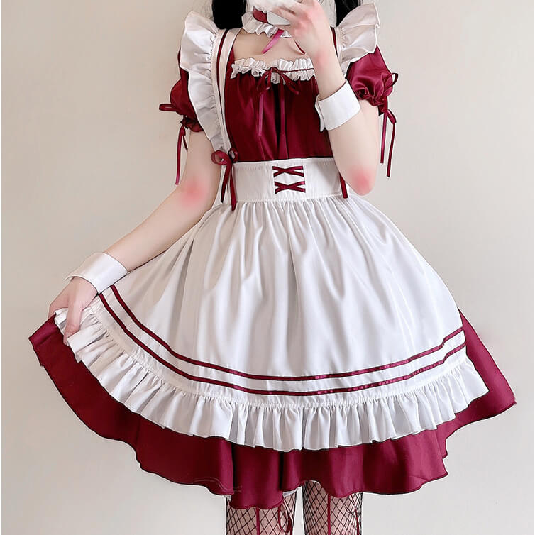 Lolita Lace Maid Dress SE21641