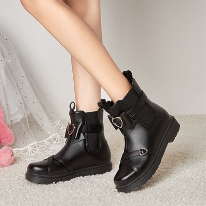 Love Bow Flat Boots SE21801
