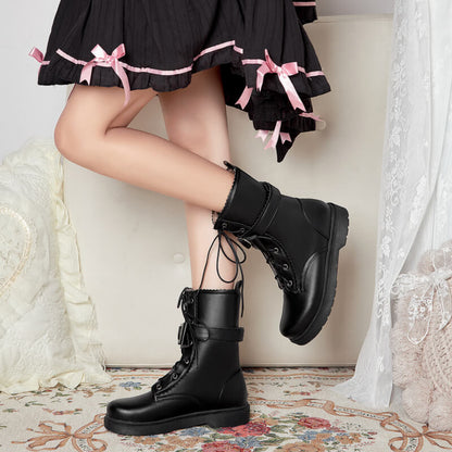 Love Bow Lolita Boots SE21870