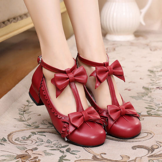 Bow Lolita Shoes SE22265