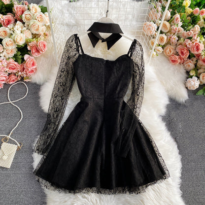 Lace Flower Dress SE22006
