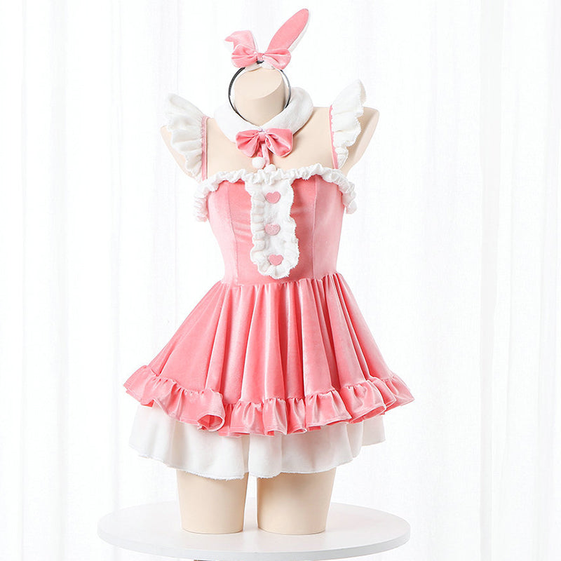 Kawaii Bunny Bow Dress SE22017