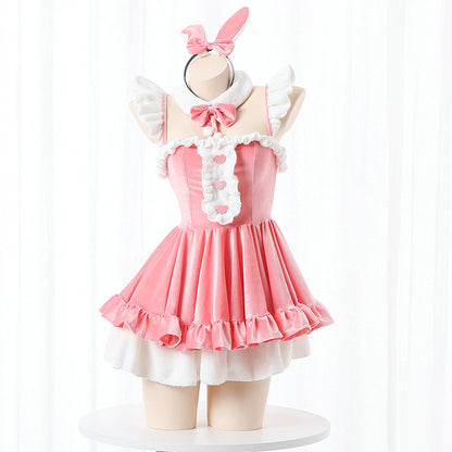 Kawaii Bunny Bow Dress SE22017
