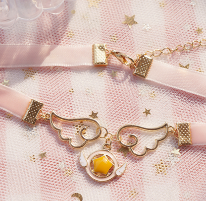 Sweet Star Wings Necklace SE10378