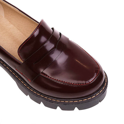 Patent Leather Student Shoes SE21583