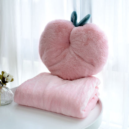 Peach Pillow Blanket SE21638