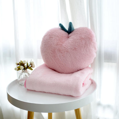 Peach Pillow Blanket SE21638