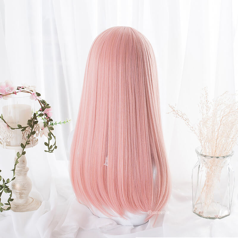 Peach Pink Lolita Wigs SE21422