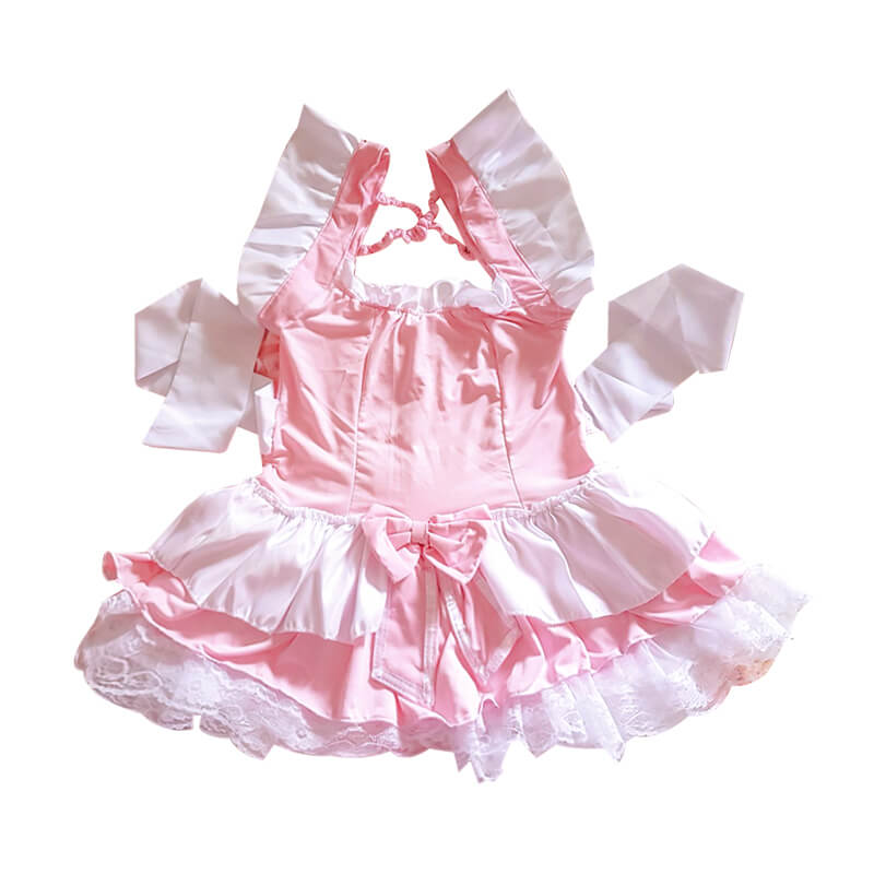 Pink Bow Lolita Cosplay Kawaii Lingerie SE21218
