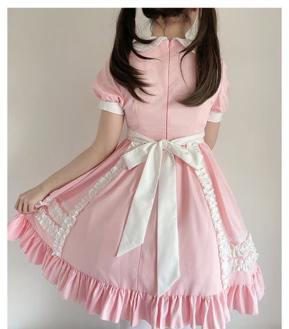 Pink Candy Bow Dress SE21685