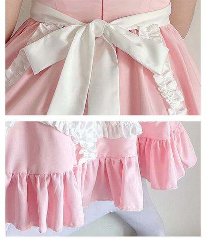 Pink Candy Bow Dress SE21685