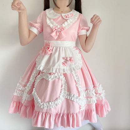 Pink Candy Bow Dress SE21685