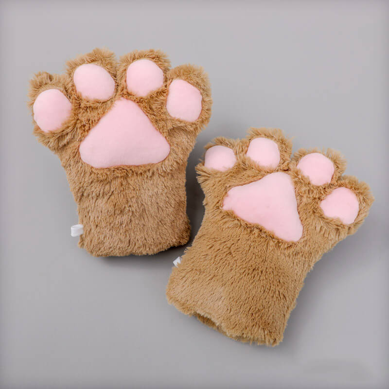 Plush Cat Claw Gloves SE21581