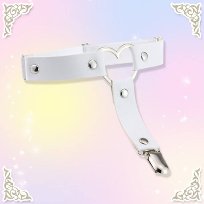 Punk Heart Leg Garter SE20807