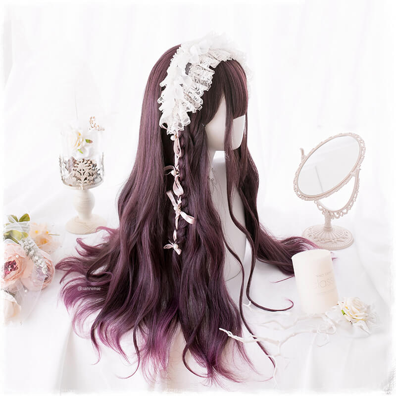 Purple Gradient Harajuku Wig SE21330