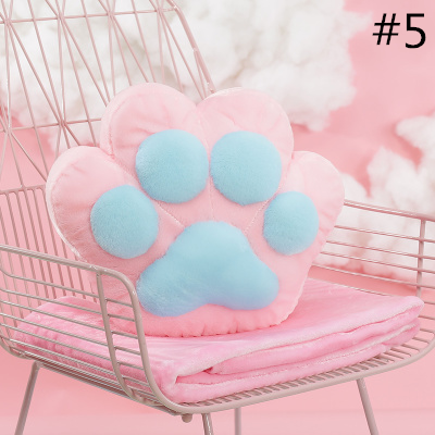 Cat Paw Pillow + Blanket SE11003
