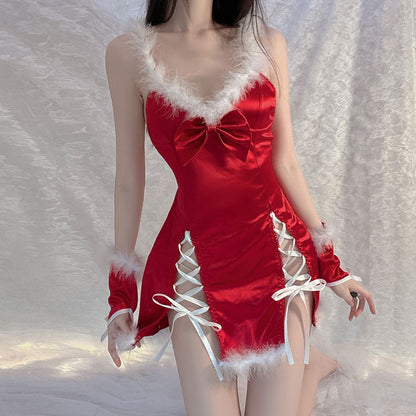 Red Bow Pajama Dress SE22532