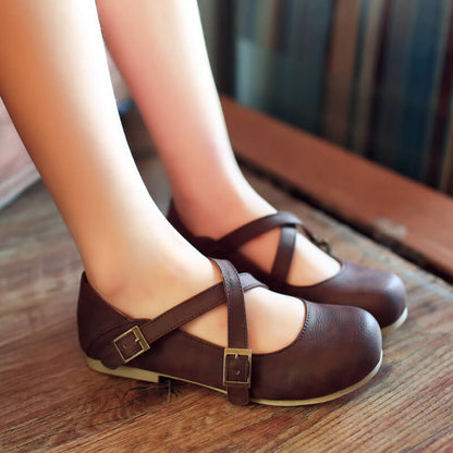 Retro Flat Shoes SE21787